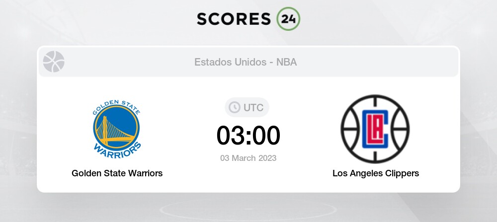 Golden State Warriors vs Los Angeles Clippers forecast for today March 3, 2023 Basketball