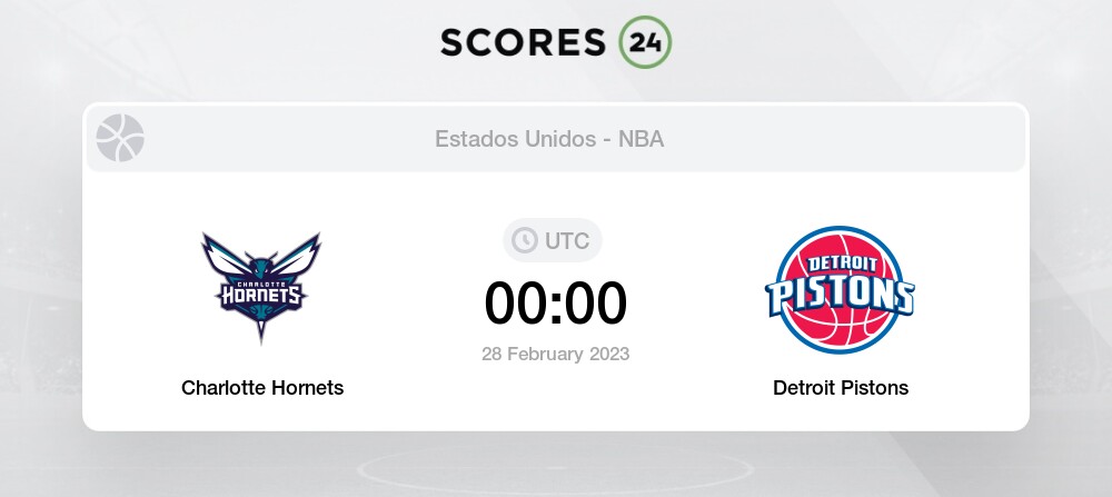 Charlotte Hornets vs Detroit Pistons forecast for today February 28, 2023 Basketball