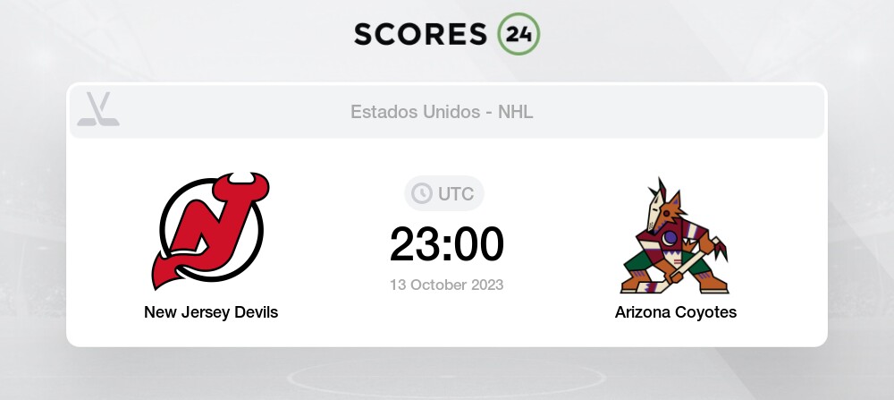 New Jersey Devils vs Arizona Coyotes » Predictions, Odds, Live Scores &  Streams