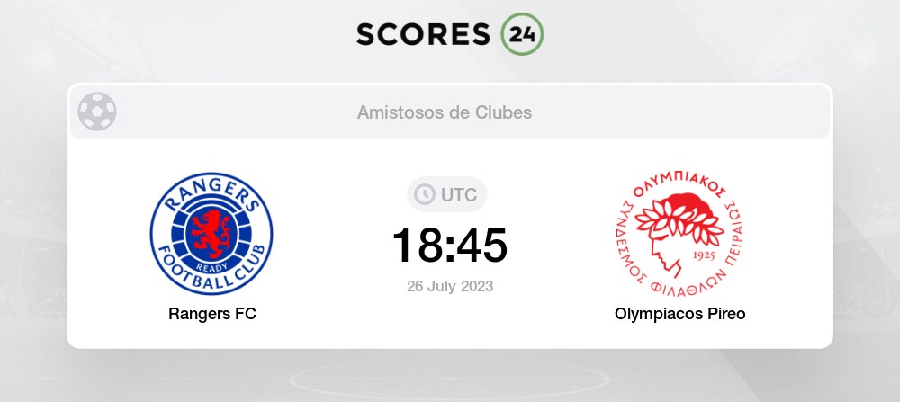 Rangers FC vs Olympiacos Piraeus: Match Comparison, Results, and Statistics