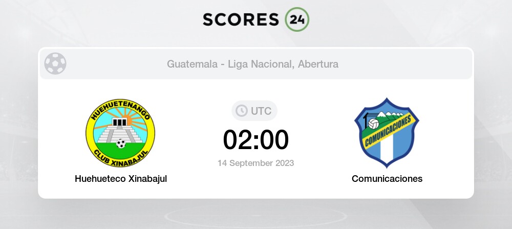 Jogos Comunicaciones ao vivo, tabela, resultados