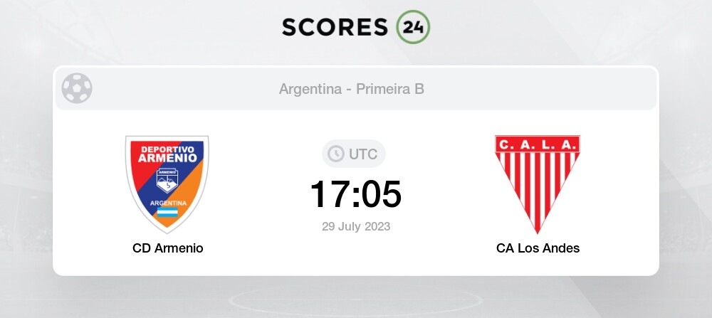 Jogos Deportivo Armenio ao vivo, tabela, resultados